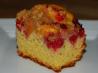 Blueberry Peach Streusel Cake