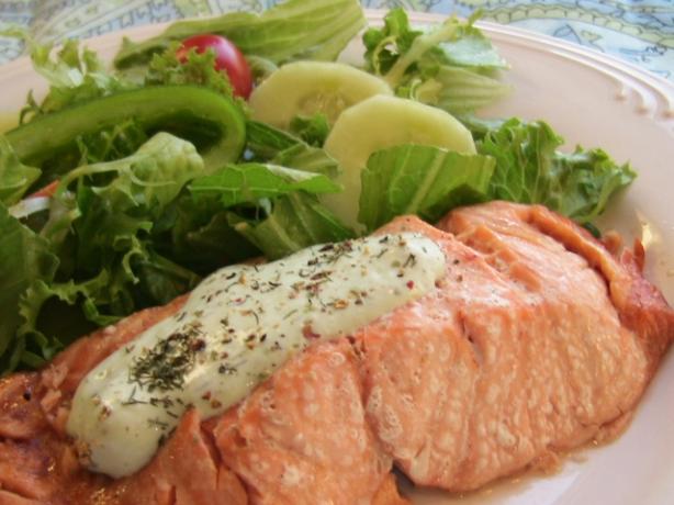 Salmon (Microwave-Cooked). Photo by BecR