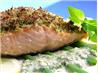 Baked Salmon With Lemon-Oregano Crumb Topping. Recipe by evelyn/athens