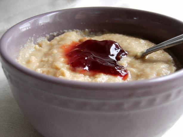 Applesauce and Peanut Butter Spread or Dip. Photo by Lalaloula