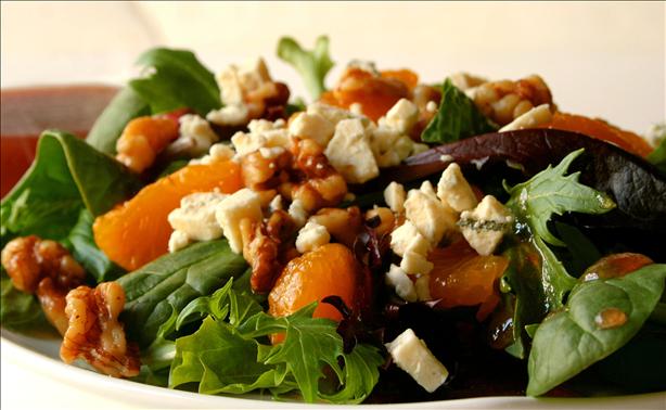 Toasted Walnut Salad With Mandarin Oranges and Gorgonzola Cheese. Photo by GaylaJ