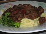 Hungarian Goulash with Red wine