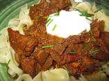 Hungarian Goulash with Red wine