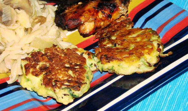 Zucchini Fritters. Photo by Boomette