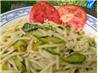 Spaghetti with Zucchini and Garlic