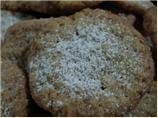 Thin and Crisp Powdered Oatmeal Cookies