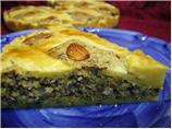 Mushroom-Almond Tart