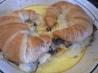 Croissant Breakfast Casserole