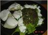 Peppered Salmon W/ Arugula (Rocket) and Yogurt Dressed Potatoes