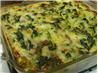 Vegetarian Spinach, Cheese and " Sausage" Casserole