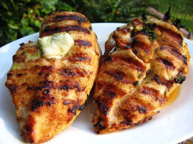 Spinach-Stuffed Chicken Breasts. Photo by gailanng
