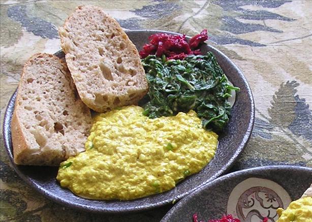 Scrambled Tofu. Photo by Jenny Sanders