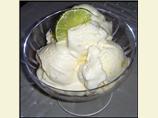 Orange & Lime Ice-Cream (No Eggs, No Ice-Cream Maker)