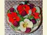 Salad Greens With Nasturtium Flowers. Recipe by Rita~