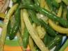 Green and Gold Bean Salad. Recipe by katie in the UP