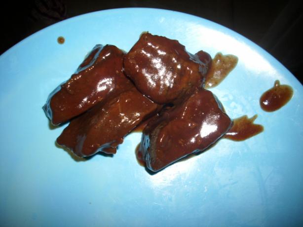 Crock Pot BBQ Ribs. Photo by ColiesKitchen