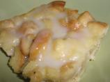 White Chocolate Bread pudding