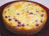Low-Sugar Blueberry Cheesecake.