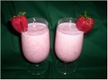 Strawberry Silk Smoothie.