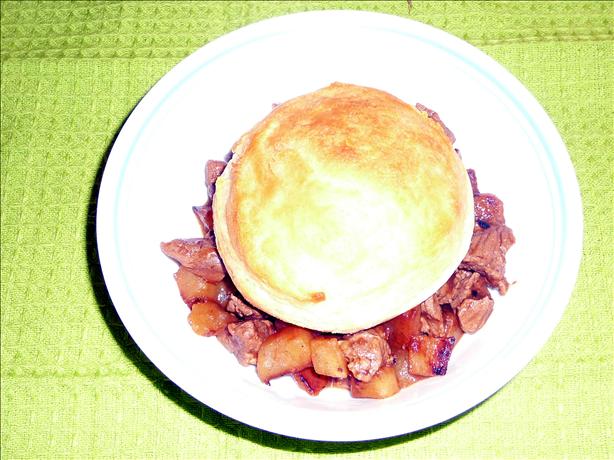 30 Minute Beef Pot Pie for 2. Photo by BLUE ROSE