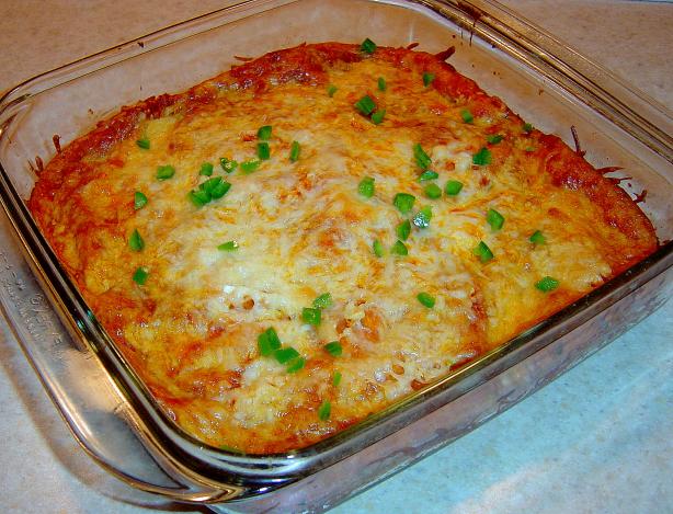 New Mexico-Style Red Chile Enchiladas. Photo by :(