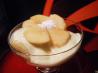 Apple-Rum Ricotta Cream Dessert. Recipe by Michelle Kasper