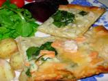 Smoked Salmon and Goat Cheese Pizza