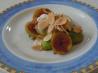 Sauteed Fresh Fig and Almond Dessert