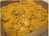 Easy Cheddar Potato Bake. Recipe by Kittencalskitchen