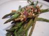 Asparagus with Toasted Pine Nuts & Lemon Vinaigrette