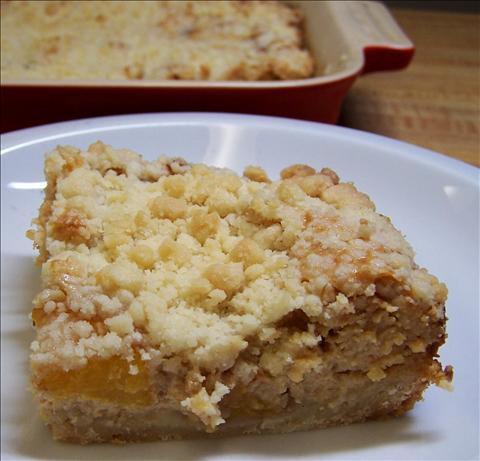 Peachy Cheesecake Squares. Photo by PaulaG