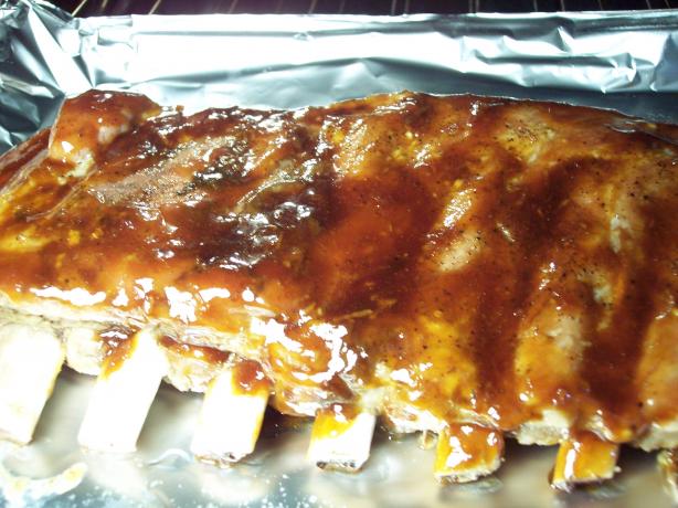 Baby Back Ribs with Espresso BBQ Sauce. Photo by "Ratalouille"