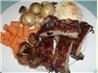Baby Back Ribs with Espresso BBQ Sauce