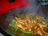 Pork and Peppers Stir Fry
