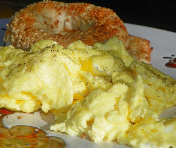 Best ever Scrambled eggs. Photo by Baby Kato