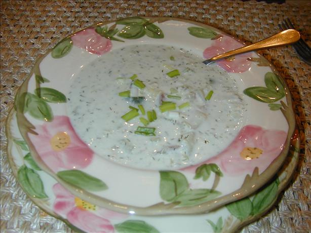 Creamy Salmon Chowder. Photo by Barb Gertz