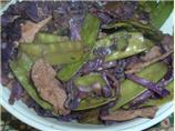 Ginger Pork with Mushrooms and Snow Peas. Photo by Winnipeg *Mel*