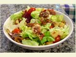 BLT Salad with Garlic Croutons