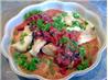 Fish Steaks with olives and capers. Recipe by Derf