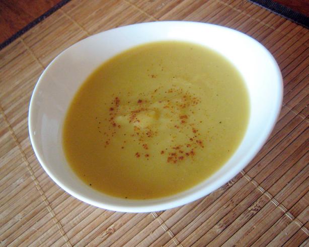Gingered Acorn Squash Soup. Photo by yogiclarebear