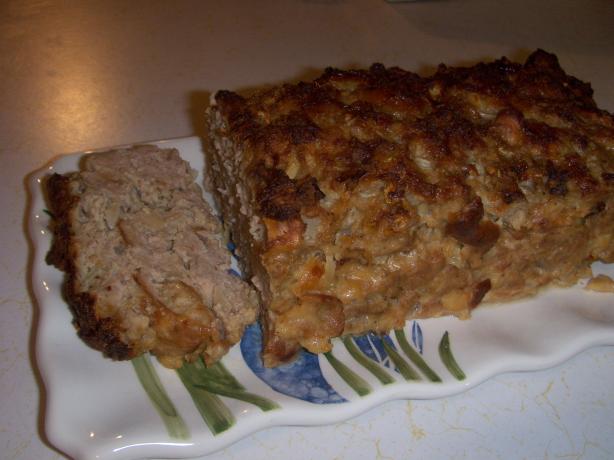 Haslet  ( Ground Pork and Sage Meatloaf). Photo by woodland hues