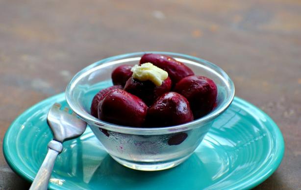 Baked Beets. Photo by Andi of Longmeadow Farm