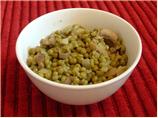 Peas and Mushrooms
