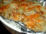 Baked Potatoes and Onion Pie