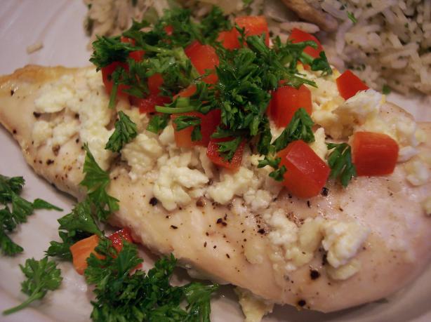 Feta Chicken Bake. Photo by Nif
