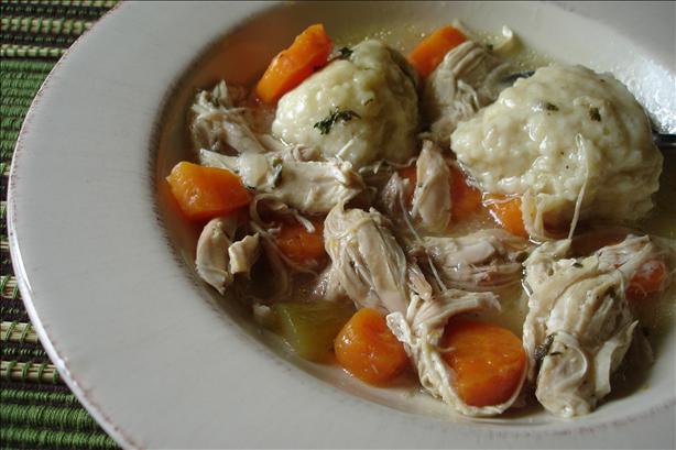 Chicken and Dumplings. Photo by Chef Mommie