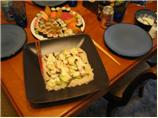 Sushi Pizza. Photo by Mysterygirl