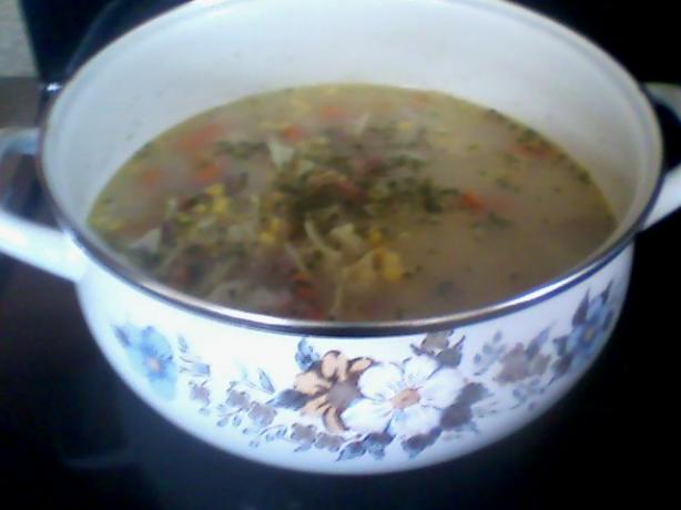 Ham and Cabbage Soup. Photo by gpumpernickel