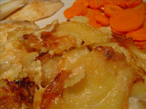 Potato Gratin with Caramelized Onions. Photo by CountryLady