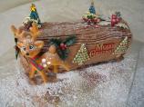 Buche De Noel (Yule Log). Photo by Evie*